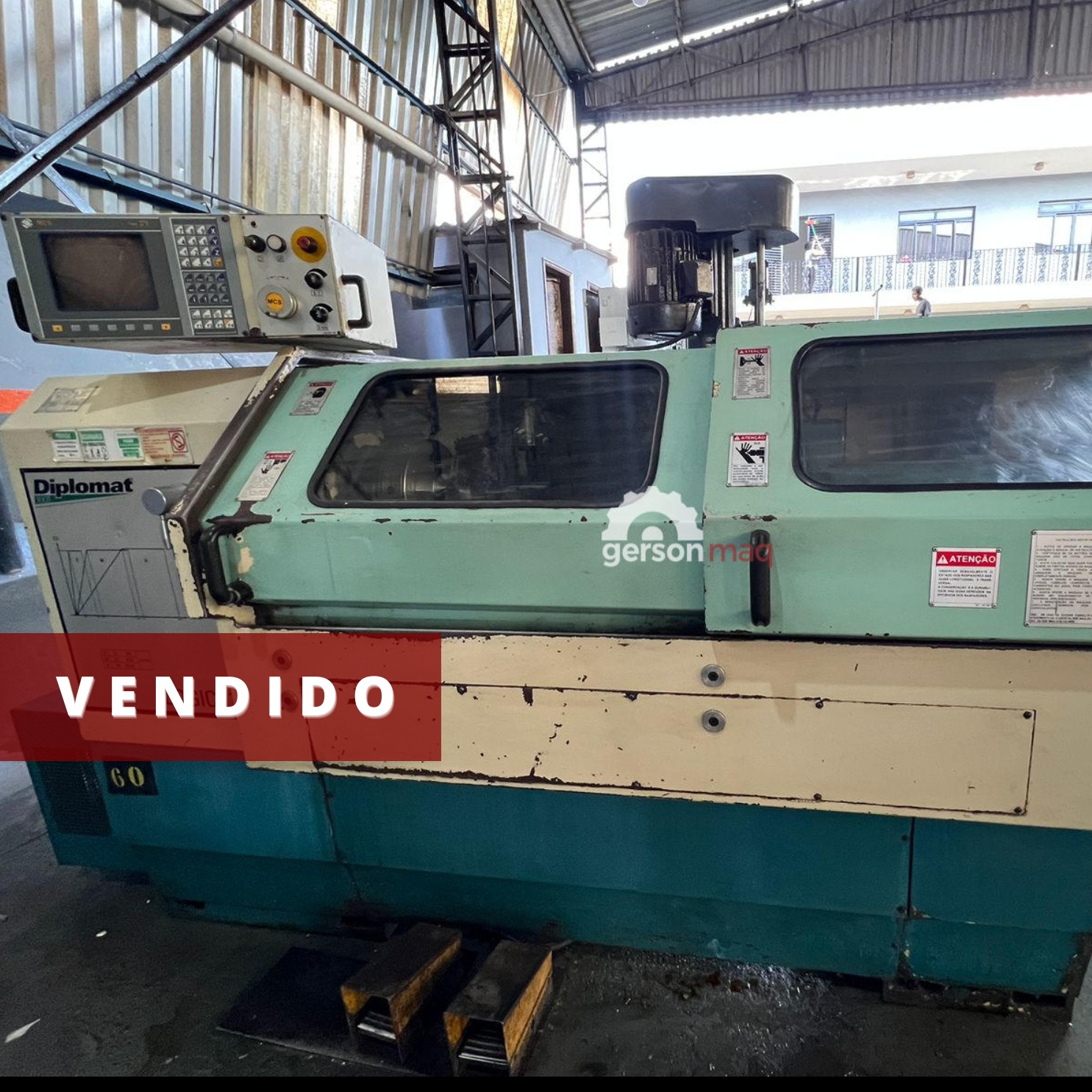 TORNO CNC NARDINI LOGIC 195 III ANO 2008